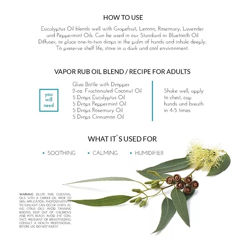 ArtNaturals Aceite Esencial De Eucalipto Grado Terapéutico 15 Ml