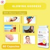 Glowing Goddess 60 Ultimate Marine Collagen Complex Capsules for Bones,
