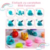 WYRGQIQN Air Dry Clay, Polymer Clay, 24 Colours, Modelling Clay