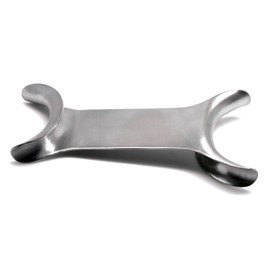 Dental Cheek Retractor 4.5" Surgical Orthodontics Double Sided Stainless Steel Instruments