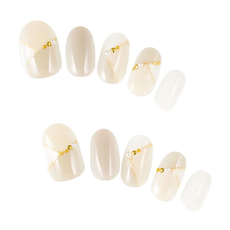 Yuzu Nail Tip 370 / Blocking Beige (10 Tips)