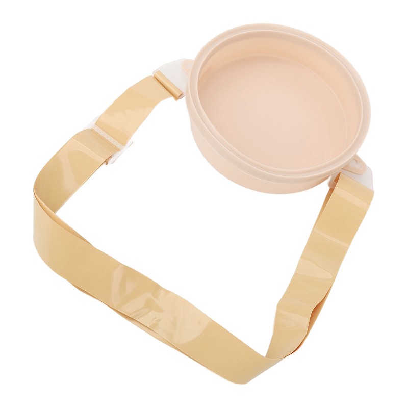 Stoma Ostomy Bath Cover Waterproof Adjust Belt Silicone Sealing Ring