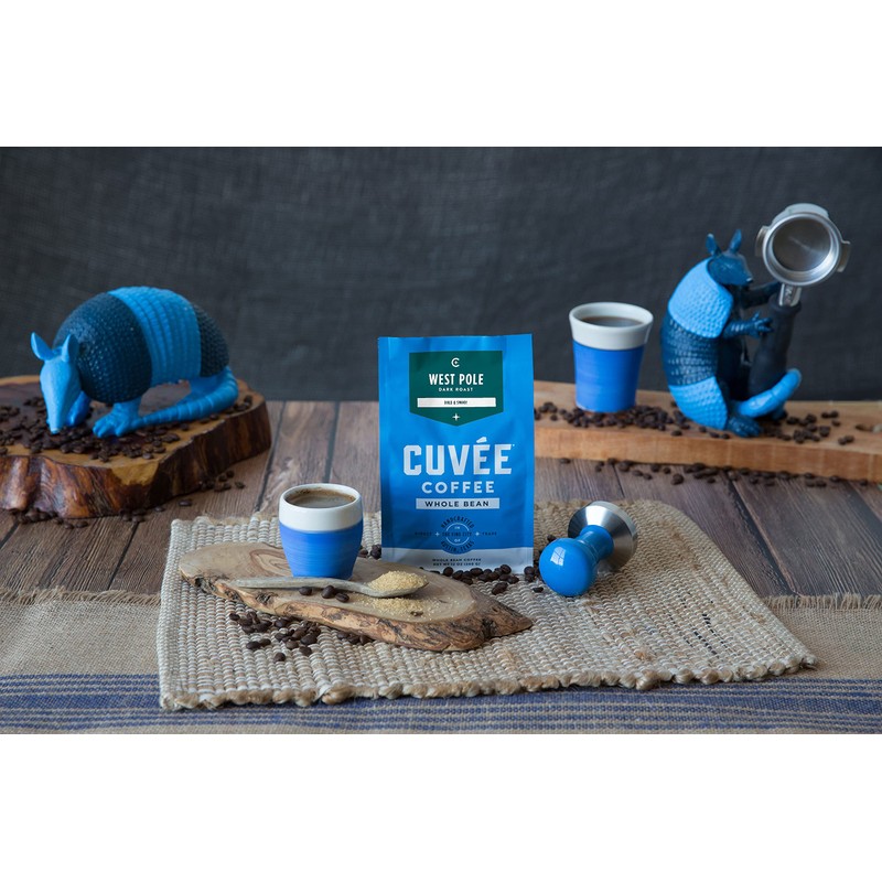 Cuvee Whole Bean Coffee, West Pole Dark Roast Blend, Direct