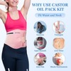 MMPANG Castor Oil Pack XXL Size and Organic Castor Oil
