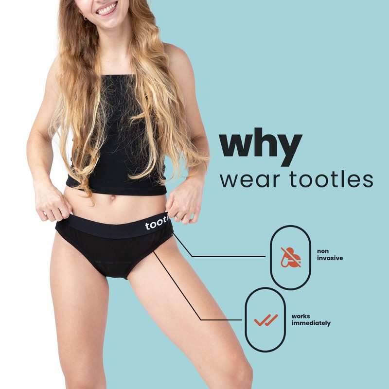 Fart Filtering Underwear - Women's Low Waist Panties with Activated
