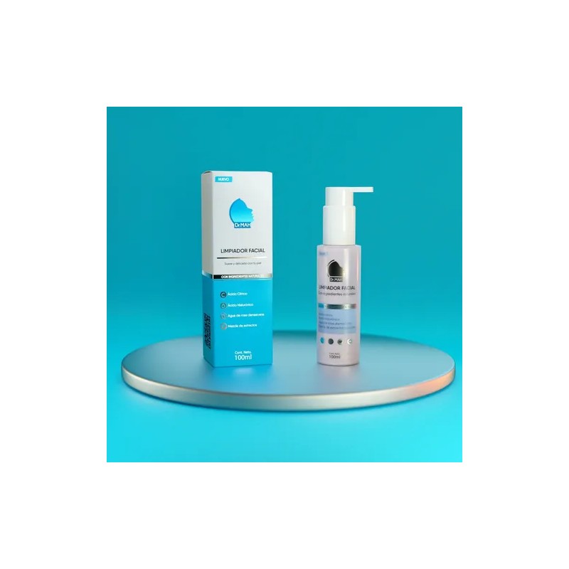 Limpiador Facial Dr. Mah Con Ingredientes Naturales Original