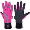 eGlove eQUEST Waterproof Equestrian Horse Riding and Yard Gloves (Flouro