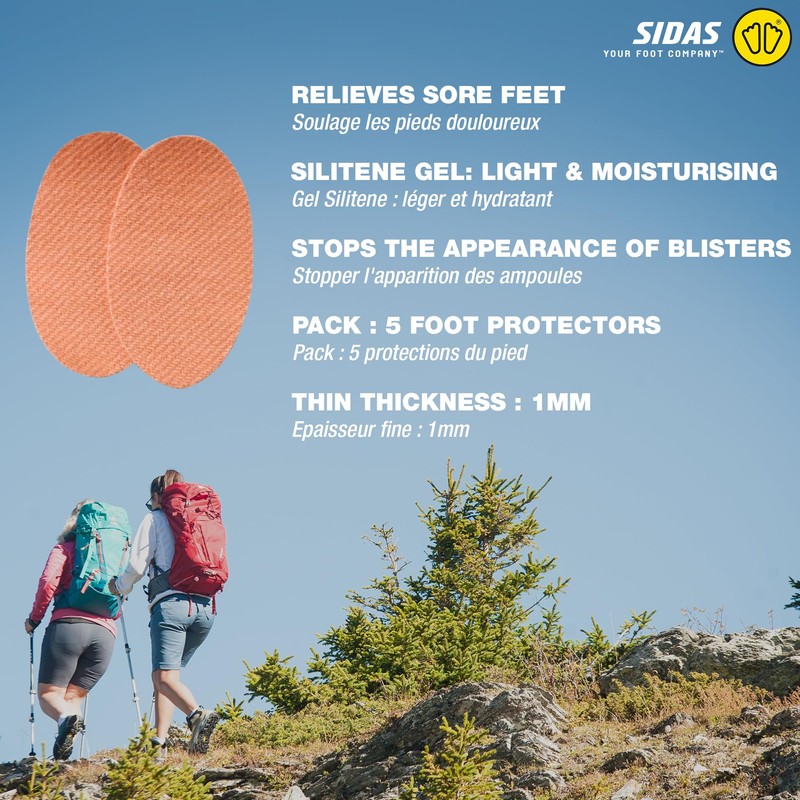 SIDAS Unisex Adult Foot Protector, Multicoloured, One Size