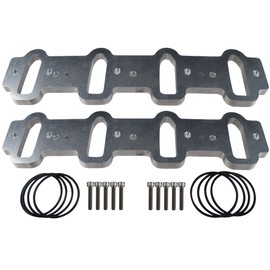 ICT Billet LS Cathedral Port Custom Intake Manifold Weld Flanges Cylinder Head LS1 LSX LS6 551314
