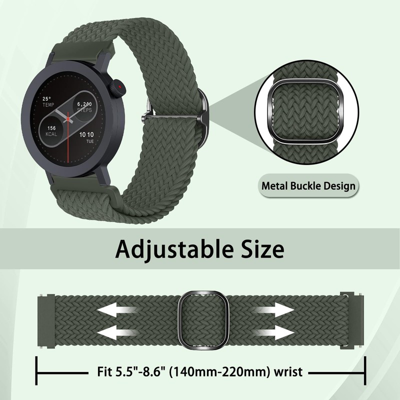 MiKoyi Strap Compatible with CMF by Nothing Watch Pro 2,