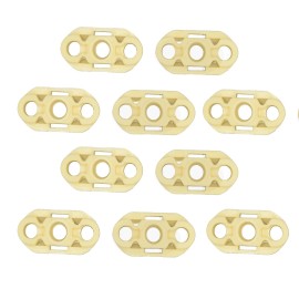 chrome4urauto Roadmaster Impala Caprice Fleetwood Window Regulator Guide Clips 10Pcs Set