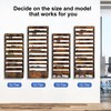 Solinxe 10-Pocket Wall File Organizer, Wood Mail Organizer Wall Mounted