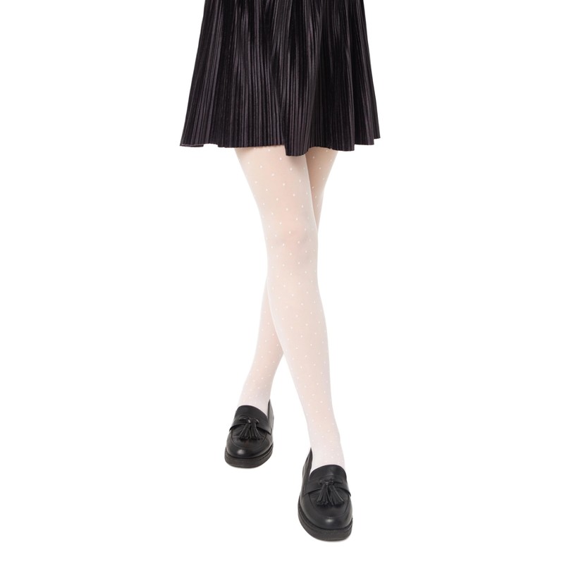 Conte Elegant Dotsy Schicke Kinderstrumpfhose - Alltagsstrumpfhosen - Strumpfhose mit
