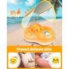LAYCOL Baby Swimming Float Inflatable Baby Pool Float Ring with