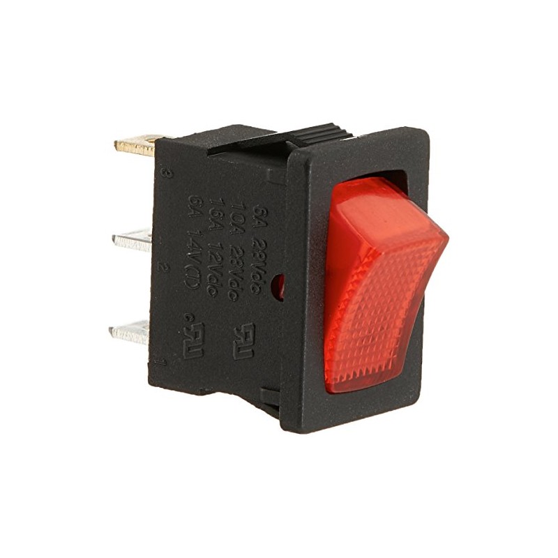 KIB SWOKLED1 Water Pump Switch with Red Light