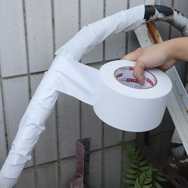 JIALAI HOME White Duct Tape 4 Inch, Industrial Grade 4 inches x 55 Yards (164 ft), 9 Mil Heavy-Duty, Waterproof, Strong, Flexible, No Residue, for Crafts & Home Improvement