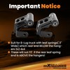 maXpeedingrods 2" Rear Lowering Shackles for Dodge Ram 1500 2500