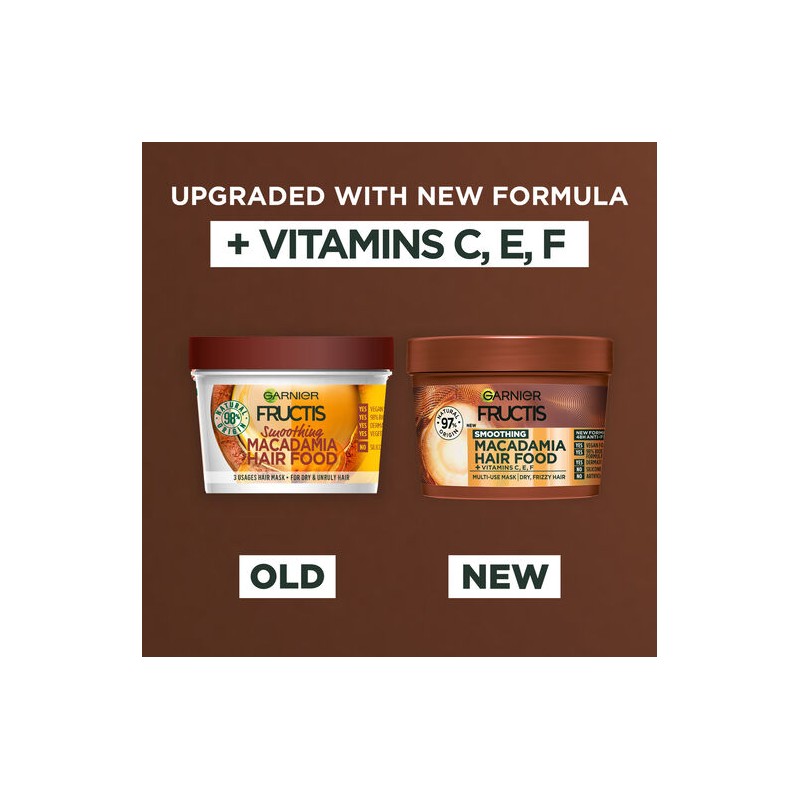 Garnier Fructis Hair Food Macadamia 390mL