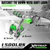 XSTRAP STANDARD 1in x 14ft Ratchet Straps with Ergonomic Aluminium