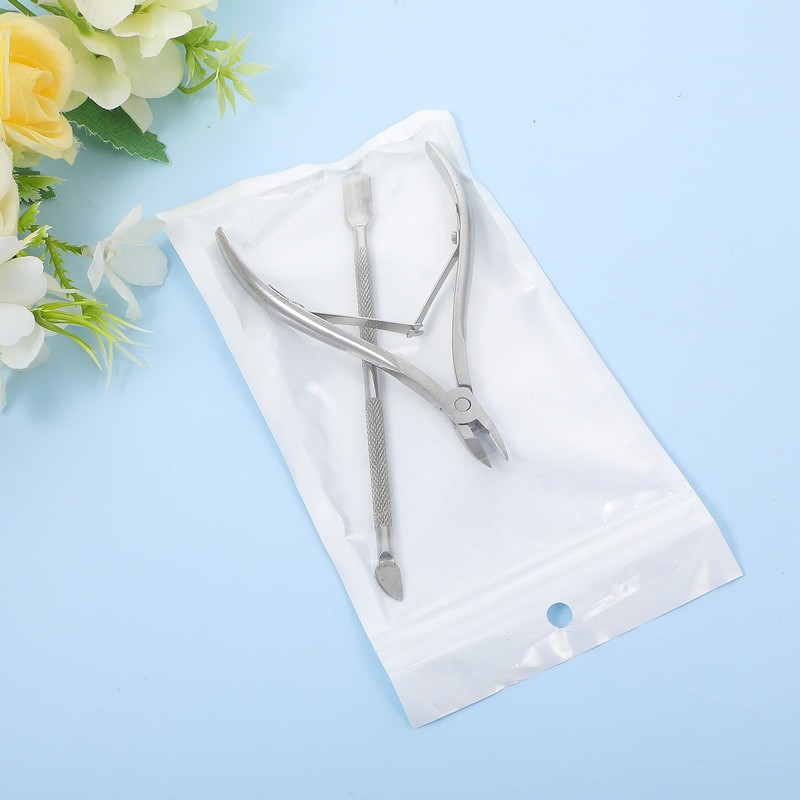 12 Pcs Professional Cuticle Trimmer, Stainless Steel Cuticle Nippers Professional