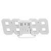 Digital Wall Clock Modern Design Temperature Display Alarm Function Sound