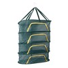 4 Layer Herb Drying Rack with U Shaped Zipper Dark
