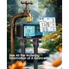 Insoma Water Timer with Brass Inlet & Outlet, 2 Independent