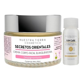 Crema Blanqueadora Ac. Kójico 5% + Arbutina 60grs Promo