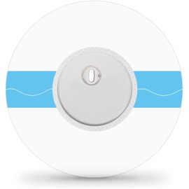 Pack of 40 Waterproof Freestyle Libre 3 Plasters, Breathable & Skin-Friendly Plasters for Freestyle Libre 3, Skin-Friendly Plasters for Swimming & Bath