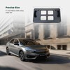 YHTAUTO Front License Plate Frame w/o Screws Compatible with Volvo