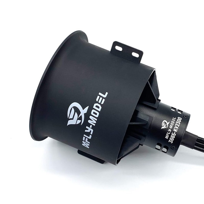 XFLY-MODEL 80mm 12-Blade EDF Ducted Fan with 6S Brushless Inrunner