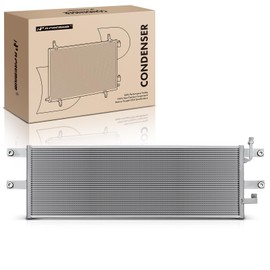 A-Premium Air Conditioning A/C Condenser Compatible with Freightliner FL112 2001, FL60, FL70, FL80, Columbia, Century Class 2000, Replace# 2232466000, 2232466001