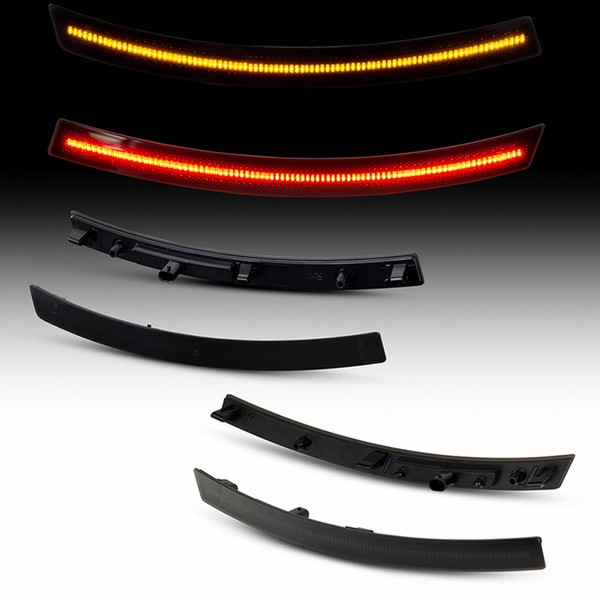 Yankok LED Side Markers Compatible with Chevy Corvette C7 2014-2019