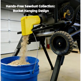2.05 Inch Dust Collector Adapter for DeWALT Table Saw DW745