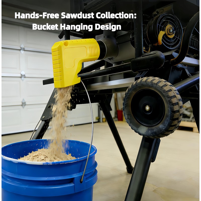 2.05 Inch Dust Collector Adapter for DeWALT Table Saw DW745