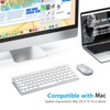 OMOTON Bluetooth Keyboard Compatible with Mac, Compact Wireless Keyboard Compatible
