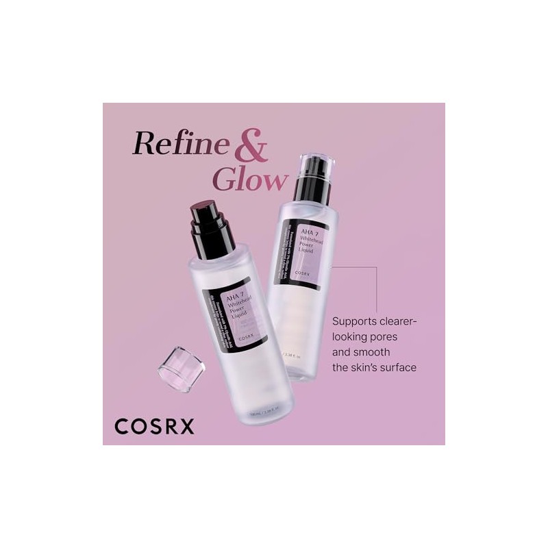 COSRX AHA 7 Whitehead Power Liquid (Renewal), 100ml / 3.38