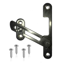 Genius® Upvc Window Restrictor Hook Child Lock Restrictor Safety Catch (Left Hand)