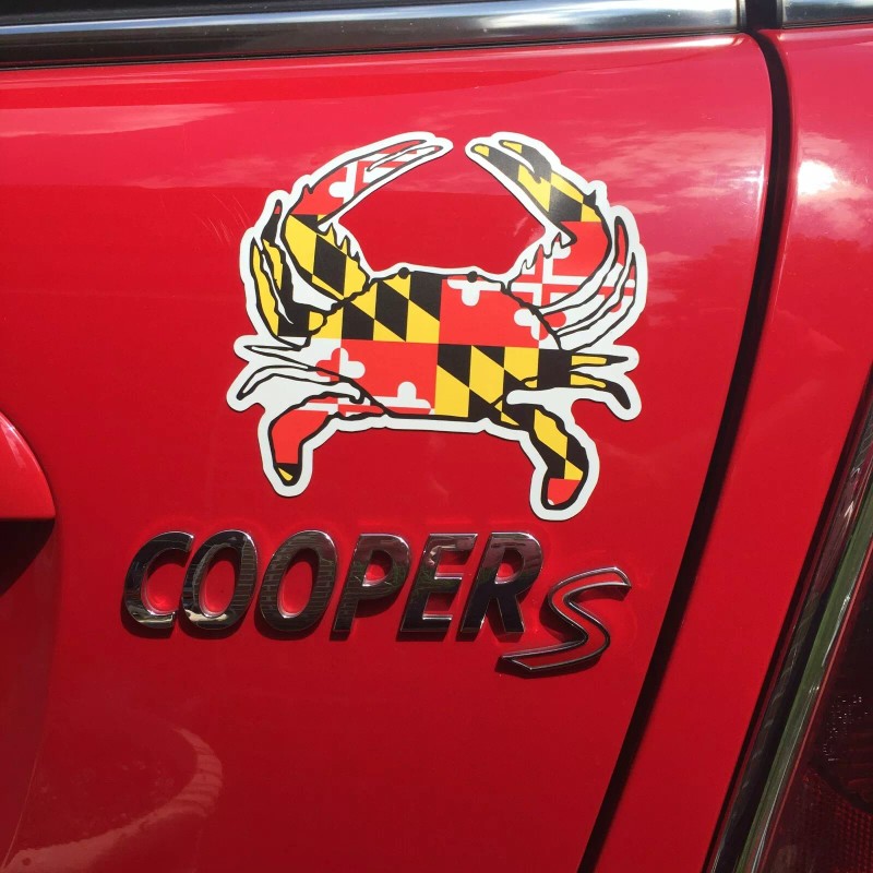 Maryland Flag Crab Shaped Magnet!!!