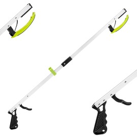 FabLife Reaching Aids for Mobility, Hip Replacement, Knee and Back Surgery, Rehabilitation, Physical Therapy, Recovery Daily Living Aid Grabber Magnetic Reacher Extended Reach with Easy Trigger