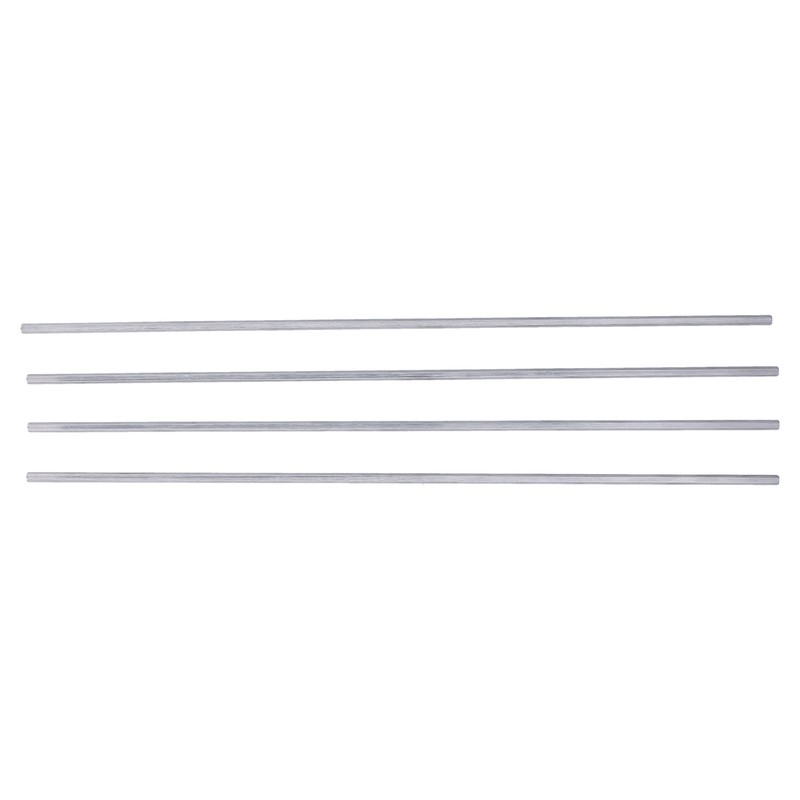 4Pcs Hex Shaft 5mm Stainless Steel High Hardness Wearproof Antislip