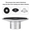 VBESTLIFE Black Record Weight Clamp LP Turntable Metal Disc Stabiliser
