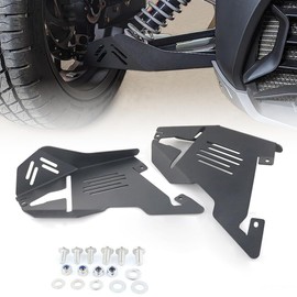 REARACE ATV Front Splash Guards Protectors Compatible with Can-Am Ryker 600 900 Sport & Ryker Rally Edition All Models Aluminum A-Arm Protectors