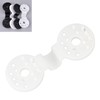 100pcs Shade Cloth Plastic Clips Round Fixing Clips for Greenhouse