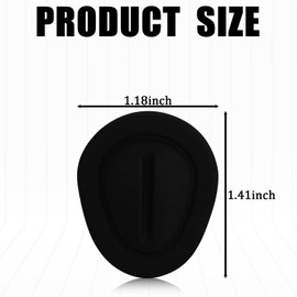 Msyuusr 3PCS Car Cup Holder Insert, Silicone Elastic Flexible Non-Slip Cup Holder Expander, Universal Car Cup Holders Stabilizer Car Accessories Limiter with Self-Adhesive (Black)