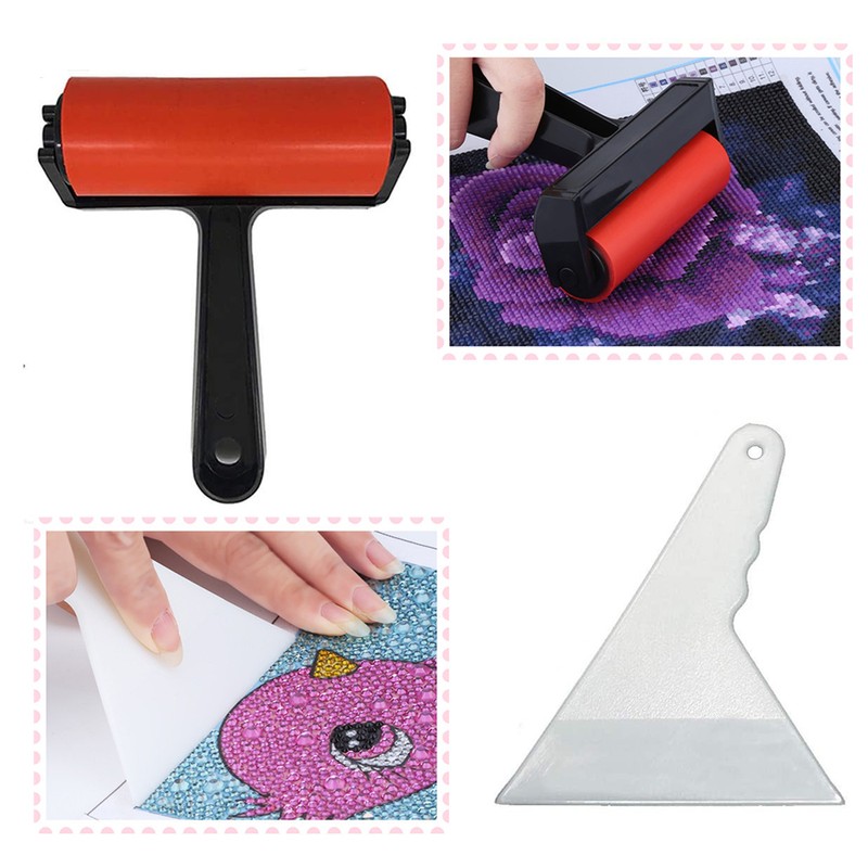 3Pcs 5D Accessories Roller Ruler Correction Tool