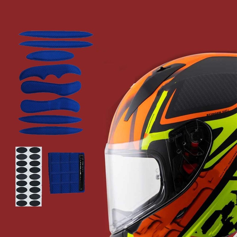 Helmet Padding Kit Bike Helmet Pad Universal Foam Pads for