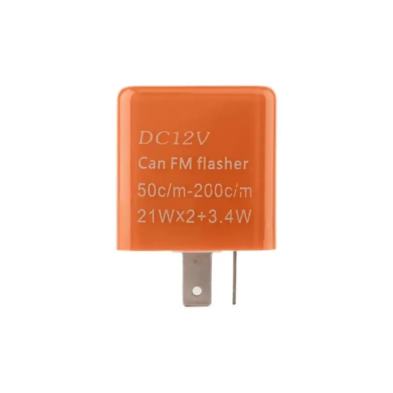 2pin Relé Ajustable Destellador Flasher Direccional Led Moto