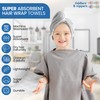 tiddlers & nippers Super Absorbent Hair Wrap Twist Towels |
