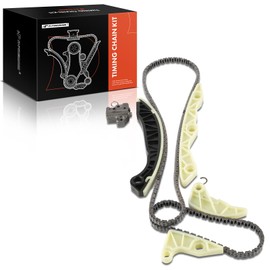 A-Premium 7PCS Engine Timing Chain Kit W/Tensioner & Guide Compatible with Kia & Hyundai - Forte 2010-2013, Forte Koup 2010-2013, Forte5 2012-2013, Tucson 2011-2013, Genesis Coupe 2010-2012 - L4 2.0L